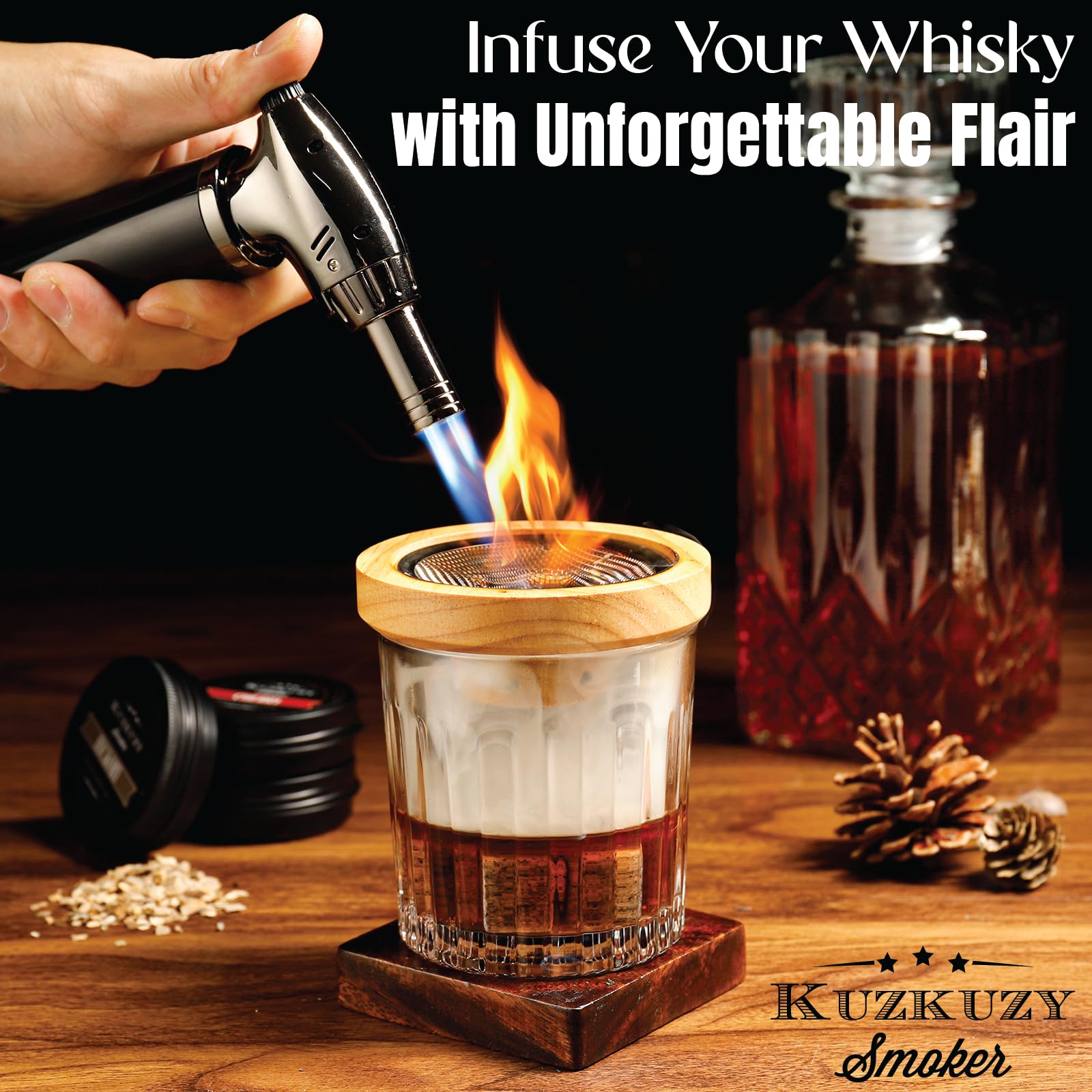 Whiskey Smoker Kit Cocktail Smoker
