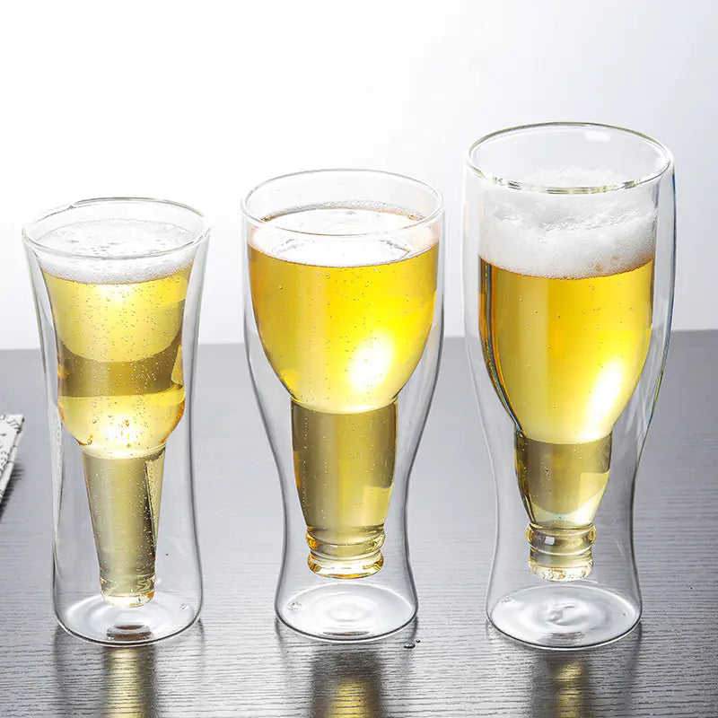 Double Wall Borosilicate Cocktail Glass Set